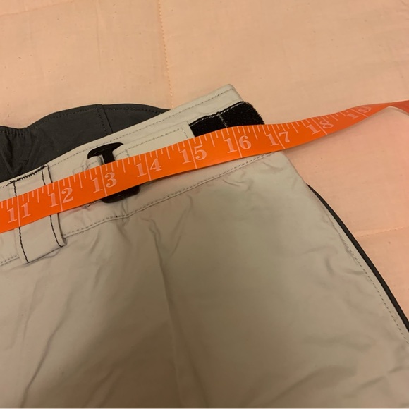 Columbia ski pant size Ladies L light grey insulated with pockets adjustable - Picture 15 of 16